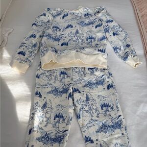 Janie and Jack Disney Frozen Themed Outfit